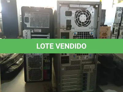 LOTE 198 - 02 SERVIDORES MARCAS DELL. (NO ESTADO) ATENÇÃO! FAZER A VISITAÇÃO ANTES DE ARREMATAR, NÃO SABEMOS SE FUNCIONA. LEILÃO NÃO TEM GARANTIA E NEM DEVOLUÇÃO, SUJEITO A POSSÍVEIS AVARIAS VISÍVEIS/OCULTAS E/OU AUSÊNCIA DE COMPONENTES.