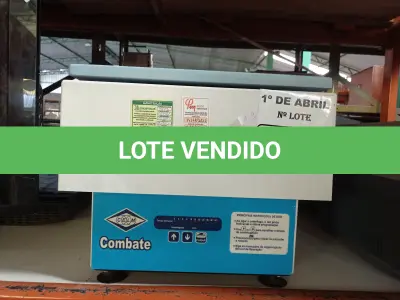 LOTE 101 - 01 CENTRIFUGA PARA LABORATÓRIO. (NO ESTADO) ATENÇÃO! FAZER A VISITAÇÃO ANTES DE ARREMATAR, NÃO SABEMOS SE FUNCIONA. LEILÃO NÃO TEM GARANTIA E NEM DEVOLUÇÃO, SUJEITO A POSSÍVEIS AVARIAS VISÍVEIS/OCULTAS E/OU AUSÊNCIA DE COMPONENTES.