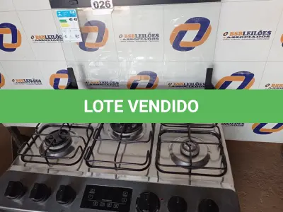 LOTE 026 - 01 FOGÃO 05 BOCAS  220V (STOV 5 FLAMES) (NO ESTADO) BF8541W