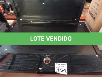 LOTE 154 - 02 TV’S MARCAS E MODELOS DIVERSOS PARA RETIRADA DE PEÇAS. (NO ESTADO) ATENÇÃO! FAZER A VISITAÇÃO ANTES DE ARREMATAR, NÃO SABEMOS SE FUNCIONA. LEILÃO NÃO TEM GARANTIA E NEM DEVOLUÇÃO, SUJEITO A POSSÍVEIS AVARIAS VISÍVEIS/OCULTAS E/OU AUSÊNCIA DE COMPONENTES.