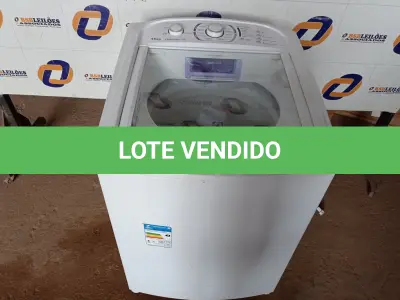 LOTE 035 - 01 MÁQUINA DE LAVAR ROUPAS 15KG ELECTROLUX 220V MODELO: LE515. (WASHER MACHINE) (NO ESTADO) BF8672H
