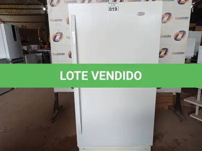LOTE 019 - 01 FREEZER WHIRLPOOL IMPORTADO MODELO: EV250NXRQ04.  (NO ESTADO) BF8518V