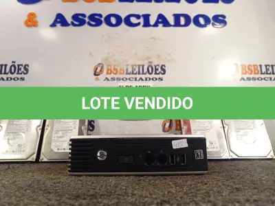LOTE 330 - 01 MINI CPU E 04 HARD DISC MARCAS E MODELOS DIVERSOS. (NO ESTADO) ATENÇÃO! FAZER A VISITAÇÃO ANTES DE ARREMATAR, NÃO SABEMOS SE FUNCIONA. LEILÃO NÃO TEM GARANTIA E NEM DEVOLUÇÃO, SUJEITO A POSSÍVEIS AVARIAS VISÍVEIS/OCULTAS E/OU AUSÊNCIA DE COMPONENTES.