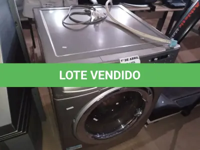 LOTE 436 - 01 LAVA SECA MARCA LG. (NO ESTADO) ATENÇÃO! FAZER A VISITAÇÃO ANTES DE ARREMATAR, NÃO SABEMOS SE FUNCIONA. LEILÃO NÃO TEM GARANTIA E NEM DEVOLUÇÃO, SUJEITO A POSSÍVEIS AVARIAS VISÍVEIS/OCULTAS E/OU AUSÊNCIA DE COMPONENTES.
