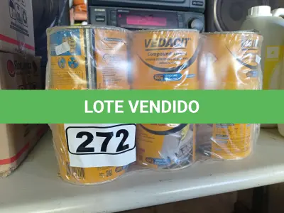 LOTE 272 - 06 LATAS DE ADESIVO ESTRUTURAL DE BASE EPÓXI MÉDIA FLUIDEZ COMPONENTES A+B. (NO ESTADO) ATENÇÃO! FAZER A VISITAÇÃO ANTES DE ARREMATAR, NÃO SABEMOS SE FUNCIONA. LEILÃO NÃO TEM GARANTIA E NEM DEVOLUÇÃO, SUJEITO A POSSÍVEIS AVARIAS VISÍVEIS/OCULTAS E/OU AUSÊNCIA DE COMPONENTES.