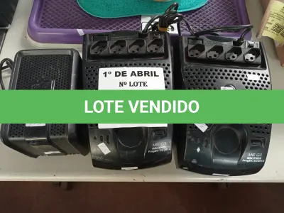 LOTE 250 - 03 ESTABILIZADORES MARCAS E MODELOS DIVERSOS. (NO ESTADO) ATENÇÃO! FAZER A VISITAÇÃO ANTES DE ARREMATAR, NÃO SABEMOS SE FUNCIONA. LEILÃO NÃO TEM GARANTIA E NEM DEVOLUÇÃO, SUJEITO A POSSÍVEIS AVARIAS VISÍVEIS/OCULTAS E/OU AUSÊNCIA DE COMPONENTES.