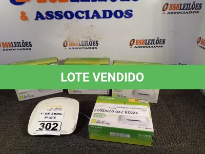 LOTE 302 - 05 ROTEADORES MARCAS E MODELOS DIVERSOS. (NO ESTADO) ATENÇÃO! FAZER A VISITAÇÃO ANTES DE ARREMATAR, NÃO SABEMOS SE FUNCIONA. LEILÃO NÃO TEM GARANTIA E NEM DEVOLUÇÃO, SUJEITO A POSSÍVEIS AVARIAS VISÍVEIS/OCULTAS E/OU AUSÊNCIA DE COMPONENTES.
