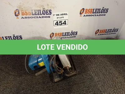 LOTE 454 - 01 SERRA MÁRMORE. (NO ESTADO) ATENÇÃO! FAZER A VISITAÇÃO ANTES DE ARREMATAR, NÃO SABEMOS SE FUNCIONA. LEILÃO NÃO TEM GARANTIA E NEM DEVOLUÇÃO, SUJEITO A POSSÍVEIS AVARIAS VISÍVEIS/OCULTAS E/OU AUSÊNCIA DE COMPONENTES.