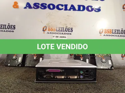 LOTE 330 - 01 MINI CPU E 04 HARD DISC MARCAS E MODELOS DIVERSOS. (NO ESTADO) ATENÇÃO! FAZER A VISITAÇÃO ANTES DE ARREMATAR, NÃO SABEMOS SE FUNCIONA. LEILÃO NÃO TEM GARANTIA E NEM DEVOLUÇÃO, SUJEITO A POSSÍVEIS AVARIAS VISÍVEIS/OCULTAS E/OU AUSÊNCIA DE COMPONENTES.