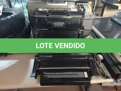 LOTE 367 - 02 IMPRESSORAS E 02 TONNERS. (NO ESTADO) ATENÇÃO! FAZER A VISITAÇÃO ANTES DE ARREMATAR, NÃO SABEMOS SE FUNCIONA. LEILÃO NÃO TEM GARANTIA E NEM DEVOLUÇÃO, SUJEITO A POSSÍVEIS AVARIAS VISÍVEIS/OCULTAS E/OU AUSÊNCIA DE COMPONENTES.