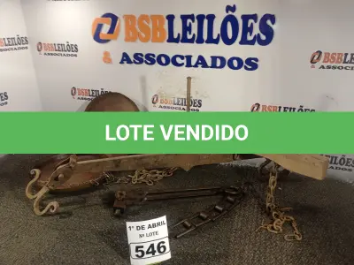 LOTE 546 - 01 BALANÇA ANTIGA. (NO ESTADO) ATENÇÃO! FAZER A VISITAÇÃO ANTES DE ARREMATAR, NÃO SABEMOS SE FUNCIONA. LEILÃO NÃO TEM GARANTIA E NEM DEVOLUÇÃO, SUJEITO A POSSÍVEIS AVARIAS VISÍVEIS/OCULTAS E/OU AUSÊNCIA DE COMPONENTES.
