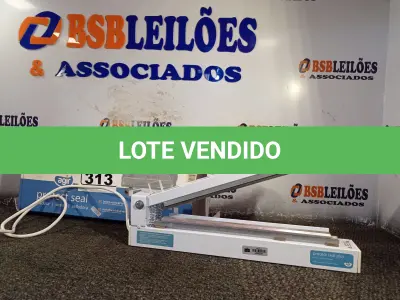 LOTE 313 - 01 SELADORA. (NO ESTADO) ATENÇÃO! FAZER A VISITAÇÃO ANTES DE ARREMATAR, NÃO SABEMOS SE FUNCIONA. LEILÃO NÃO TEM GARANTIA E NEM DEVOLUÇÃO, SUJEITO A POSSÍVEIS AVARIAS VISÍVEIS/OCULTAS E/OU AUSÊNCIA DE COMPONENTES.