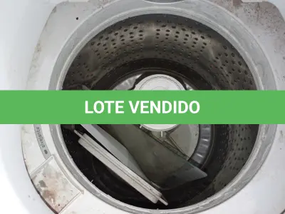 LOTE 433 - 01 LAVADORA MARCA BRASTEMP 9KG 220V COM AVARIAS. (NO ESTADO) ATENÇÃO! FAZER A VISITAÇÃO ANTES DE ARREMATAR, NÃO SABEMOS SE FUNCIONA. LEILÃO NÃO TEM GARANTIA E NEM DEVOLUÇÃO, SUJEITO A POSSÍVEIS AVARIAS VISÍVEIS/OCULTAS E/OU AUSÊNCIA DE COMPONENTES.