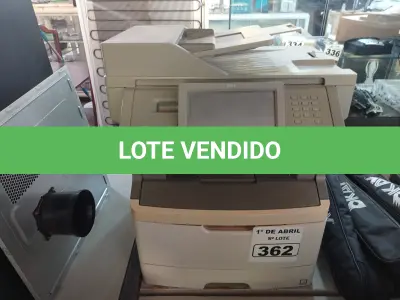 LOTE 362 - 01 IMPRESSORA MARCA LEXMARK MODELO X464. (NO ESTADO) ATENÇÃO! FAZER A VISITAÇÃO ANTES DE ARREMATAR, NÃO SABEMOS SE FUNCIONA. LEILÃO NÃO TEM GARANTIA E NEM DEVOLUÇÃO, SUJEITO A POSSÍVEIS AVARIAS VISÍVEIS/OCULTAS E/OU AUSÊNCIA DE COMPONENTES.