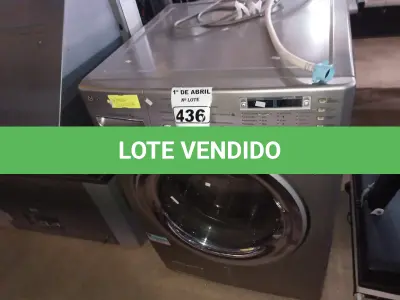 LOTE 436 - 01 LAVA SECA MARCA LG. (NO ESTADO) ATENÇÃO! FAZER A VISITAÇÃO ANTES DE ARREMATAR, NÃO SABEMOS SE FUNCIONA. LEILÃO NÃO TEM GARANTIA E NEM DEVOLUÇÃO, SUJEITO A POSSÍVEIS AVARIAS VISÍVEIS/OCULTAS E/OU AUSÊNCIA DE COMPONENTES.