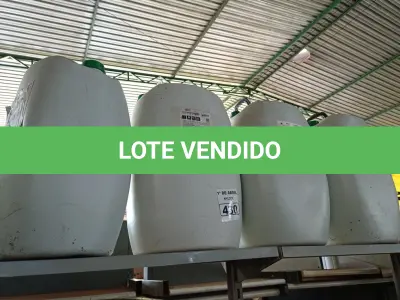 LOTE 480 - 04 BOMBONAS DE 50L. (NO ESTADO) ATENÇÃO! FAZER A VISITAÇÃO ANTES DE ARREMATAR, NÃO SABEMOS SE FUNCIONA. LEILÃO NÃO TEM GARANTIA E NEM DEVOLUÇÃO, SUJEITO A POSSÍVEIS AVARIAS VISÍVEIS/OCULTAS E/OU AUSÊNCIA DE COMPONENTES.