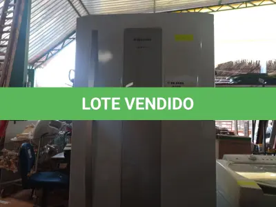 LOTE 509 - 01 GELADEIRA MARCA ELECTROLUX 220V. (NO ESTADO) ATENÇÃO! FAZER A VISITAÇÃO ANTES DE ARREMATAR, NÃO SABEMOS SE FUNCIONA. LEILÃO NÃO TEM GARANTIA E NEM DEVOLUÇÃO, SUJEITO A POSSÍVEIS AVARIAS VISÍVEIS/OCULTAS E/OU AUSÊNCIA DE COMPONENTES.