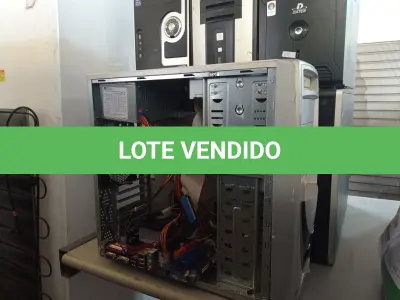 LOTE 358 - 07 CPU’S MARCAS E MODELOS DIVERSOS PARA RETIRADA DE PEÇAS. (NO ESTADO) ATENÇÃO! FAZER A VISITAÇÃO ANTES DE ARREMATAR, NÃO SABEMOS SE FUNCIONA. LEILÃO NÃO TEM GARANTIA E NEM DEVOLUÇÃO, SUJEITO A POSSÍVEIS AVARIAS VISÍVEIS/OCULTAS E/OU AUSÊNCIA DE COMPONENTES.