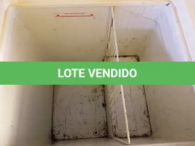 LOTE 492 - 01 FREEZER HORIZONTAL COM 01 TAMPA 220V. (NO ESTADO) ATENÇÃO! FAZER A VISITAÇÃO ANTES DE ARREMATAR, NÃO SABEMOS SE FUNCIONA. LEILÃO NÃO TEM GARANTIA E NEM DEVOLUÇÃO, SUJEITO A POSSÍVEIS AVARIAS VISÍVEIS/OCULTAS E/OU AUSÊNCIA DE COMPONENTES.