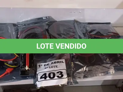 LOTE 403 - 01 LOTE COM VÁRIAS PLACAS PCI USB. (NO ESTADO) ATENÇÃO! FAZER A VISITAÇÃO ANTES DE ARREMATAR, NÃO SABEMOS SE FUNCIONA. LEILÃO NÃO TEM GARANTIA E NEM DEVOLUÇÃO, SUJEITO A POSSÍVEIS AVARIAS VISÍVEIS/OCULTAS E/OU AUSÊNCIA DE COMPONENTES.