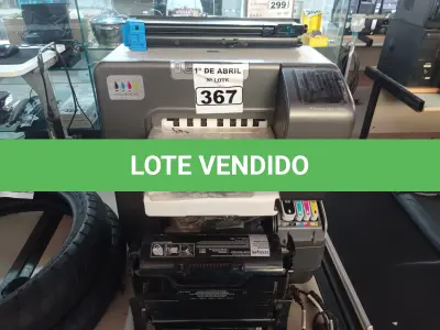 LOTE 367 - 02 IMPRESSORAS E 02 TONNERS. (NO ESTADO) ATENÇÃO! FAZER A VISITAÇÃO ANTES DE ARREMATAR, NÃO SABEMOS SE FUNCIONA. LEILÃO NÃO TEM GARANTIA E NEM DEVOLUÇÃO, SUJEITO A POSSÍVEIS AVARIAS VISÍVEIS/OCULTAS E/OU AUSÊNCIA DE COMPONENTES.