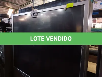 LOTE 437 - 01 TV MARCA LG. (NO ESTADO) ATENÇÃO! FAZER A VISITAÇÃO ANTES DE ARREMATAR, NÃO SABEMOS SE FUNCIONA. LEILÃO NÃO TEM GARANTIA E NEM DEVOLUÇÃO, SUJEITO A POSSÍVEIS AVARIAS VISÍVEIS/OCULTAS E/OU AUSÊNCIA DE COMPONENTES.