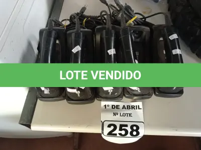 LOTE 258 - 01 LOTE COM VÁRIOS LEITORES DE CÓDIGO DE BARRAS. (NO ESTADO) ATENÇÃO! FAZER A VISITAÇÃO ANTES DE ARREMATAR, NÃO SABEMOS SE FUNCIONA. LEILÃO NÃO TEM GARANTIA E NEM DEVOLUÇÃO, SUJEITO A POSSÍVEIS AVARIAS VISÍVEIS/OCULTAS E/OU AUSÊNCIA DE COMPONENTES.