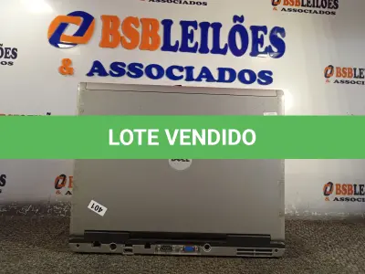 LOTE 304 - 01 NOTEBOOK MARCA DELL. (NO ESTADO) ATENÇÃO! FAZER A VISITAÇÃO ANTES DE ARREMATAR, NÃO SABEMOS SE FUNCIONA. LEILÃO NÃO TEM GARANTIA E NEM DEVOLUÇÃO, SUJEITO A POSSÍVEIS AVARIAS VISÍVEIS/OCULTAS E/OU AUSÊNCIA DE COMPONENTES.