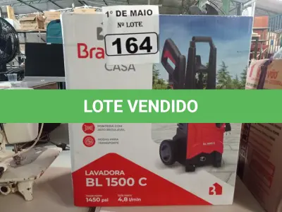 LOTE 164 - 01 LAVADORA DE ALTA PRESSÃO 1500W 220V MARCA BRANCO. (NOVA) (NO ESTADO)
