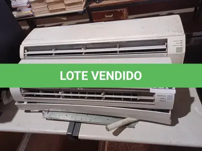 LOTE 148 - 02 EVAPORADORAS MARCAS FUJITSU. (NO ESTADO) ATENÇÃO! FAZER A VISITAÇÃO ANTES DE ARREMATAR, NÃO SABEMOS SE FUNCIONA. LEILÃO NÃO TEM GARANTIA E NEM DEVOLUÇÃO, SUJEITO A POSSÍVEIS AVARIAS VISÍVEIS/OCULTAS E/OU AUSÊNCIA DE COMPONENTES.