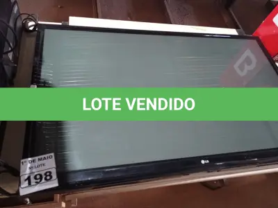 LOTE 198 - 01 TV LG 50” POL PARA RETIRADA DE PEÇAS. (NO ESTADO) ATENÇÃO! FAZER A VISITAÇÃO ANTES DE ARREMATAR, NÃO SABEMOS SE FUNCIONA. LEILÃO NÃO TEM GARANTIA E NEM DEVOLUÇÃO, SUJEITO A POSSÍVEIS AVARIAS VISÍVEIS/OCULTAS E/OU AUSÊNCIA DE COMPONENTES.
