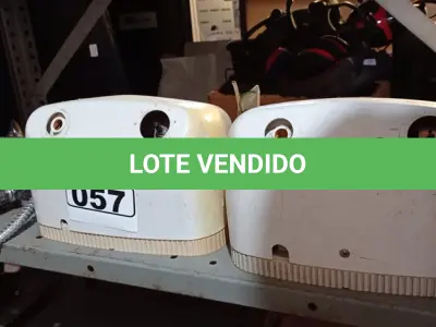 LOTE 057 - 02 DUCHAS E MATERIAL HIDRÁULICO DIVERSOS. (NO ESTADO) ATENÇÃO! FAZER A VISITAÇÃO ANTES DE ARREMATAR, NÃO SABEMOS SE FUNCIONA. LEILÃO NÃO TEM GARANTIA E NEM DEVOLUÇÃO, SUJEITO A POSSÍVEIS AVARIAS VISÍVEIS/OCULTAS E/OU AUSÊNCIA DE COMPONENTES.