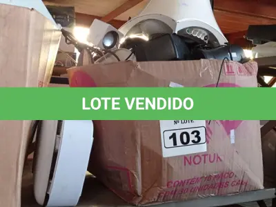 LOTE 103 - 01 LOTE COM VÁRIAS CAIXAS DE SOM PARA PC MARCAS E MODELOS DIVERSOS. (NO ESTADO) ATENÇÃO! FAZER A VISITAÇÃO ANTES DE ARREMATAR, NÃO SABEMOS SE FUNCIONA. LEILÃO NÃO TEM GARANTIA E NEM DEVOLUÇÃO, SUJEITO A POSSÍVEIS AVARIAS VISÍVEIS/OCULTAS E/OU AUSÊNCIA DE COMPONENTES.