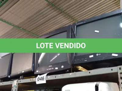 LOTE 046 - 01 LOTE COM VÁRIOS MONITORES MARCAS E MODELOS DIVERSOS. (NO ESTADO) ATENÇÃO! FAZER A VISITAÇÃO ANTES DE ARREMATAR, NÃO SABEMOS SE FUNCIONA. LEILÃO NÃO TEM GARANTIA E NEM DEVOLUÇÃO, SUJEITO A POSSÍVEIS AVARIAS VISÍVEIS/OCULTAS E/OU AUSÊNCIA DE COMPONENTES.