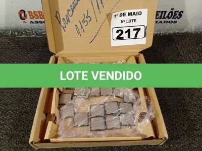LOTE 217 - 01 CAIXA COM 26 PROCESSADORES 11/55-1156. (NO ESTADO) ATENÇÃO! FAZER A VISITAÇÃO ANTES DE ARREMATAR, NÃO SABEMOS SE FUNCIONA. LEILÃO NÃO TEM GARANTIA E NEM DEVOLUÇÃO, SUJEITO A POSSÍVEIS AVARIAS VISÍVEIS/OCULTAS E/OU AUSÊNCIA DE COMPONENTES.