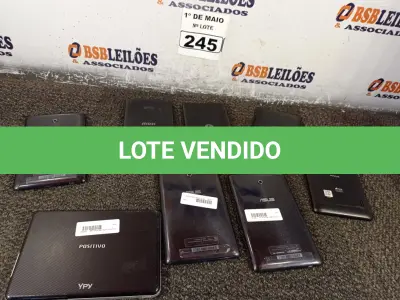 LOTE 245 - 08 TABLETS MARCAS E MODELOS DIVERSOS PARA RETIRADA DE PEÇAS. (NO ESTADO) ATENÇÃO! FAZER A VISITAÇÃO ANTES DE ARREMATAR, NÃO SABEMOS SE FUNCIONA. LEILÃO NÃO TEM GARANTIA E NEM DEVOLUÇÃO, SUJEITO A POSSÍVEIS AVARIAS VISÍVEIS/OCULTAS E/OU AUSÊNCIA DE COMPONENTES.
