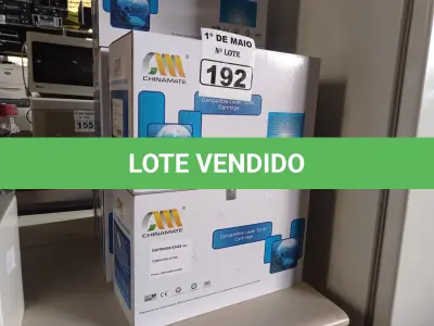 LOTE 192 - 10 TONNER CHINAMATE X 3428 COMPATÍVEL COM PHASER 3428/3428D/3428DN. (NO ESTADO) ATENÇÃO! FAZER A VISITAÇÃO ANTES DE ARREMATAR, NÃO SABEMOS SE FUNCIONA. LEILÃO NÃO TEM GARANTIA E NEM DEVOLUÇÃO, SUJEITO A POSSÍVEIS AVARIAS VISÍVEIS/OCULTAS E/OU AUSÊNCIA DE COMPONENTES.