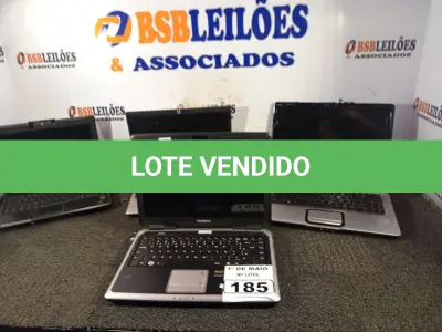 LOTE 185 - 04 NOTEBOOK’S MARCAS E MODELOS DIVERSOS PARA RETIRADA DE PEÇAS. (NO ESTADO) ATENÇÃO! FAZER A VISITAÇÃO ANTES DE ARREMATAR, NÃO SABEMOS SE FUNCIONA. LEILÃO NÃO TEM GARANTIA E NEM DEVOLUÇÃO, SUJEITO A POSSÍVEIS AVARIAS VISÍVEIS/OCULTAS E/OU AUSÊNCIA DE COMPONENTES.