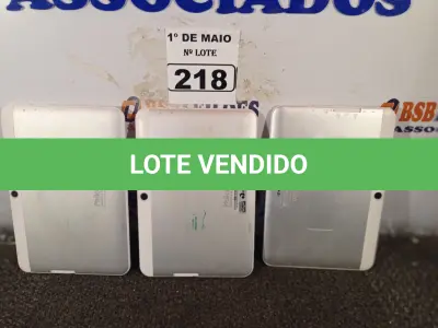 LOTE 218 - 03 TABLETS MARCAS PHILCO. (NO ESTADO) ATENÇÃO! FAZER A VISITAÇÃO ANTES DE ARREMATAR, NÃO SABEMOS SE FUNCIONA. LEILÃO NÃO TEM GARANTIA E NEM DEVOLUÇÃO, SUJEITO A POSSÍVEIS AVARIAS VISÍVEIS/OCULTAS E/OU AUSÊNCIA DE COMPONENTES.