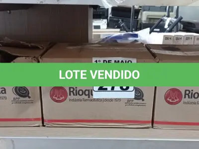 LOTE 278 - 03 CAIXAS COM BISNAGAS DE ÁLCOOL ETÍLICO HIDRATADO 90G. (NO ESTADO) ATENÇÃO! FAZER A VISITAÇÃO ANTES DE ARREMATAR, NÃO SABEMOS SE FUNCIONA. LEILÃO NÃO TEM GARANTIA E NEM DEVOLUÇÃO, SUJEITO A POSSÍVEIS AVARIAS VISÍVEIS/OCULTAS E/OU AUSÊNCIA DE COMPONENTES.
