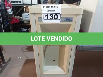 LOTE 130 - 01 BEBEDOURO PARA GARRAFÃO MARCA IBBL 220V. (NO ESTADO) ATENÇÃO! FAZER A VISITAÇÃO ANTES DE ARREMATAR, NÃO SABEMOS SE FUNCIONA. LEILÃO NÃO TEM GARANTIA E NEM DEVOLUÇÃO, SUJEITO A POSSÍVEIS AVARIAS VISÍVEIS/OCULTAS E/OU AUSÊNCIA DE COMPONENTES.