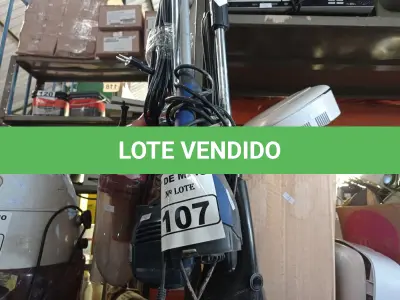 LOTE 107 - 04 ASPIRADORES DE PÓ MARCAS E MODELOS DIVERSOS. (NO ESTADO) ATENÇÃO! FAZER A VISITAÇÃO ANTES DE ARREMATAR, NÃO SABEMOS SE FUNCIONA. LEILÃO NÃO TEM GARANTIA E NEM DEVOLUÇÃO, SUJEITO A POSSÍVEIS AVARIAS VISÍVEIS/OCULTAS E/OU AUSÊNCIA DE COMPONENTES.