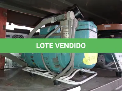 LOTE 064 - 01 BOMBA DE VÁCUO MARCA DIA-PUMP. (NO ESTADO) ATENÇÃO! FAZER A VISITAÇÃO ANTES DE ARREMATAR, NÃO SABEMOS SE FUNCIONA. LEILÃO NÃO TEM GARANTIA E NEM DEVOLUÇÃO, SUJEITO A POSSÍVEIS AVARIAS VISÍVEIS/OCULTAS E/OU AUSÊNCIA DE COMPONENTES.