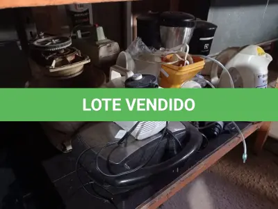 LOTE 016 - 01 LOTE COM UTENSÍLIOS DIVERSOS. (NO ESTADO) ATENÇÃO! FAZER A VISITAÇÃO ANTES DE ARREMATAR, NÃO SABEMOS SE FUNCIONA. LEILÃO NÃO TEM GARANTIA E NEM DEVOLUÇÃO, SUJEITO A POSSÍVEIS AVARIAS VISÍVEIS/OCULTAS E/OU AUSÊNCIA DE COMPONENTES.