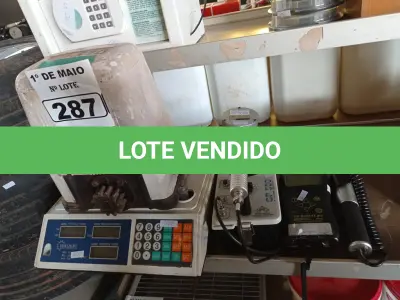LOTE 287 - 01 BASE DE BALANÇA, 01 MOTOR DE PORTÃO, 01 AEROSSOL MONITORING SYSTEM E 01 MONITOR DE RADIAÇÃO IONIZANTE. (NO ESTADO) ATENÇÃO! FAZER A VISITAÇÃO ANTES DE ARREMATAR, NÃO SABEMOS SE FUNCIONA. LEILÃO NÃO TEM GARANTIA E NEM DEVOLUÇÃO, SUJEITO A POSSÍVEIS AVARIAS VISÍVEIS/OCULTAS E/OU AUSÊNCIA DE COMPONENTES.