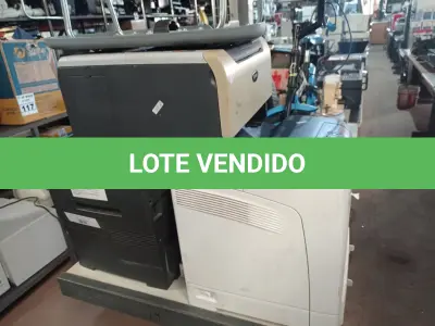 LOTE 171 - 01 DESCANSO PARA PÉS E 03 IMPRESSORAS MARCAS E MODELOS DIVERSOS PARA RETIRADA DE PEÇAS. (NO ESTADO) ATENÇÃO! FAZER A VISITAÇÃO ANTES DE ARREMATAR, NÃO SABEMOS SE FUNCIONA. LEILÃO NÃO TEM GARANTIA E NEM DEVOLUÇÃO, SUJEITO A POSSÍVEIS AVARIAS VISÍVEIS/OCULTAS E/OU AUSÊNCIA DE COMPONENTES.