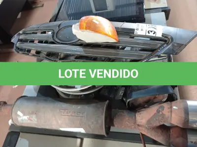 LOTE 306 - 01 LOTE COM PEÇAS DE CARRO DIVERSAS. (NO ESTADO) ATENÇÃO! FAZER A VISITAÇÃO ANTES DE ARREMATAR, NÃO SABEMOS SE FUNCIONA. LEILÃO NÃO TEM GARANTIA E NEM DEVOLUÇÃO, SUJEITO A POSSÍVEIS AVARIAS VISÍVEIS/OCULTAS E/OU AUSÊNCIA DE COMPONENTES.