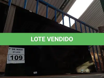 LOTE 109 - 01 TV DE LED MARCA AOC 43” POL PARA RETIRADA DE PEÇAS. (NO ESTADO) ATENÇÃO! FAZER A VISITAÇÃO ANTES DE ARREMATAR, NÃO SABEMOS SE FUNCIONA. LEILÃO NÃO TEM GARANTIA E NEM DEVOLUÇÃO, SUJEITO A POSSÍVEIS AVARIAS VISÍVEIS/OCULTAS E/OU AUSÊNCIA DE COMPONENTES.