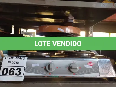 LOTE 063 - 01 FONDUE E 01 FOGÃO DE INDUÇÃO DE 02 BOCAS. (NO ESTADO) ATENÇÃO! FAZER A VISITAÇÃO ANTES DE ARREMATAR, NÃO SABEMOS SE FUNCIONA. LEILÃO NÃO TEM GARANTIA E NEM DEVOLUÇÃO, SUJEITO A POSSÍVEIS AVARIAS VISÍVEIS/OCULTAS E/OU AUSÊNCIA DE COMPONENTES.