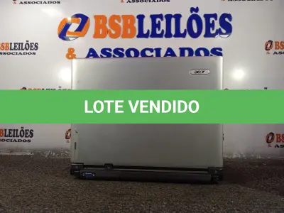 LOTE 014 - 01 NOTEBOOK MARCA ACER. (NO ESTADO) ATENÇÃO! FAZER A VISITAÇÃO ANTES DE ARREMATAR, NÃO SABEMOS SE FUNCIONA. LEILÃO NÃO TEM GARANTIA E NEM DEVOLUÇÃO, SUJEITO A POSSÍVEIS AVARIAS VISÍVEIS/OCULTAS E/OU AUSÊNCIA DE COMPONENTES.